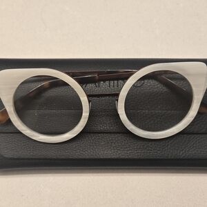 GAMINE NYC: Cat Södermalm Marble - Copper, Marble Fashion Glasses